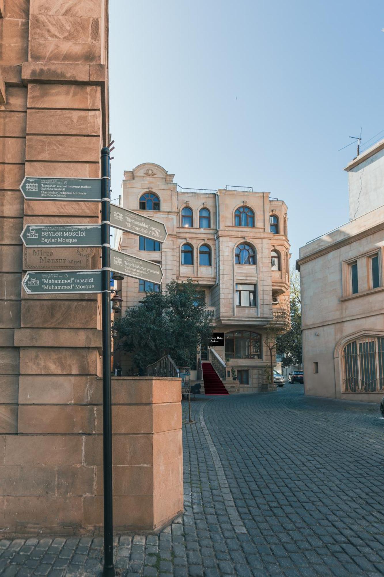 Dastan Hotel Baky Esterno foto
